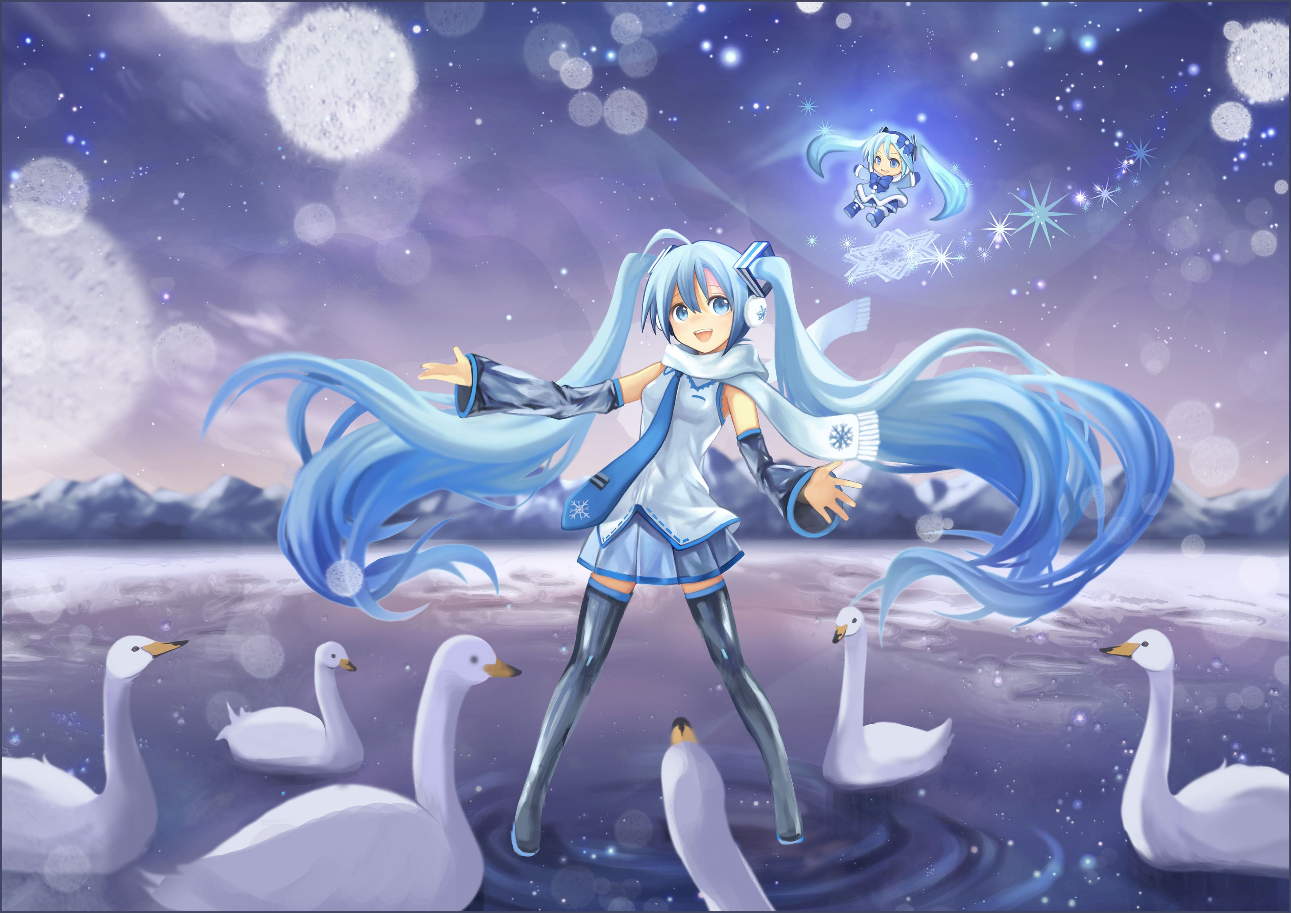 初音未来4K电脑壁纸