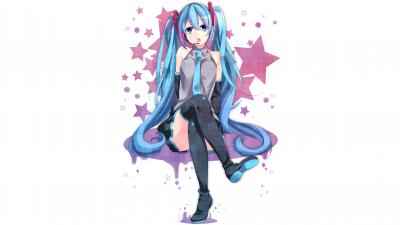 初音未来4K电脑壁纸-萌图百科