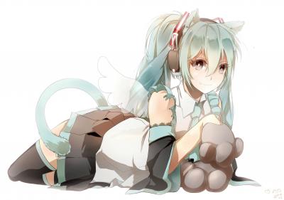 初音未来4K电脑壁纸-萌图百科
