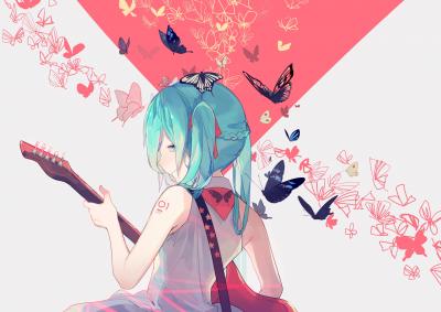 初音未来4K电脑壁纸-萌图百科
