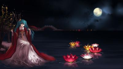 初音未来4K电脑壁纸-萌图百科