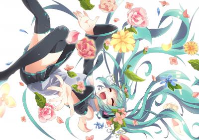 初音未来4K电脑壁纸-萌图百科