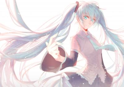 初音未来4K电脑壁纸-萌图百科