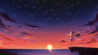 初音未来4K电脑壁纸-萌图百科