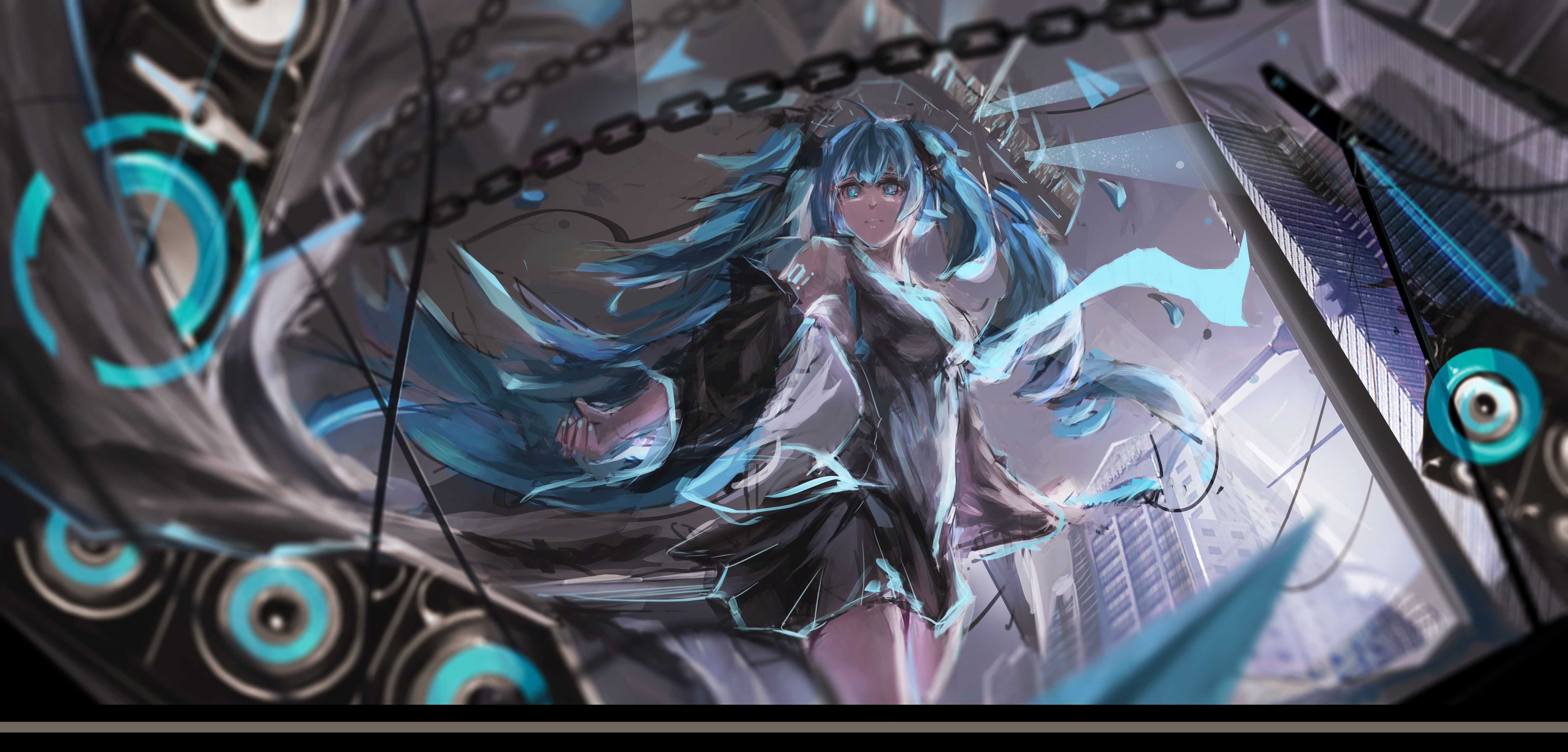 初音未来4K电脑壁纸