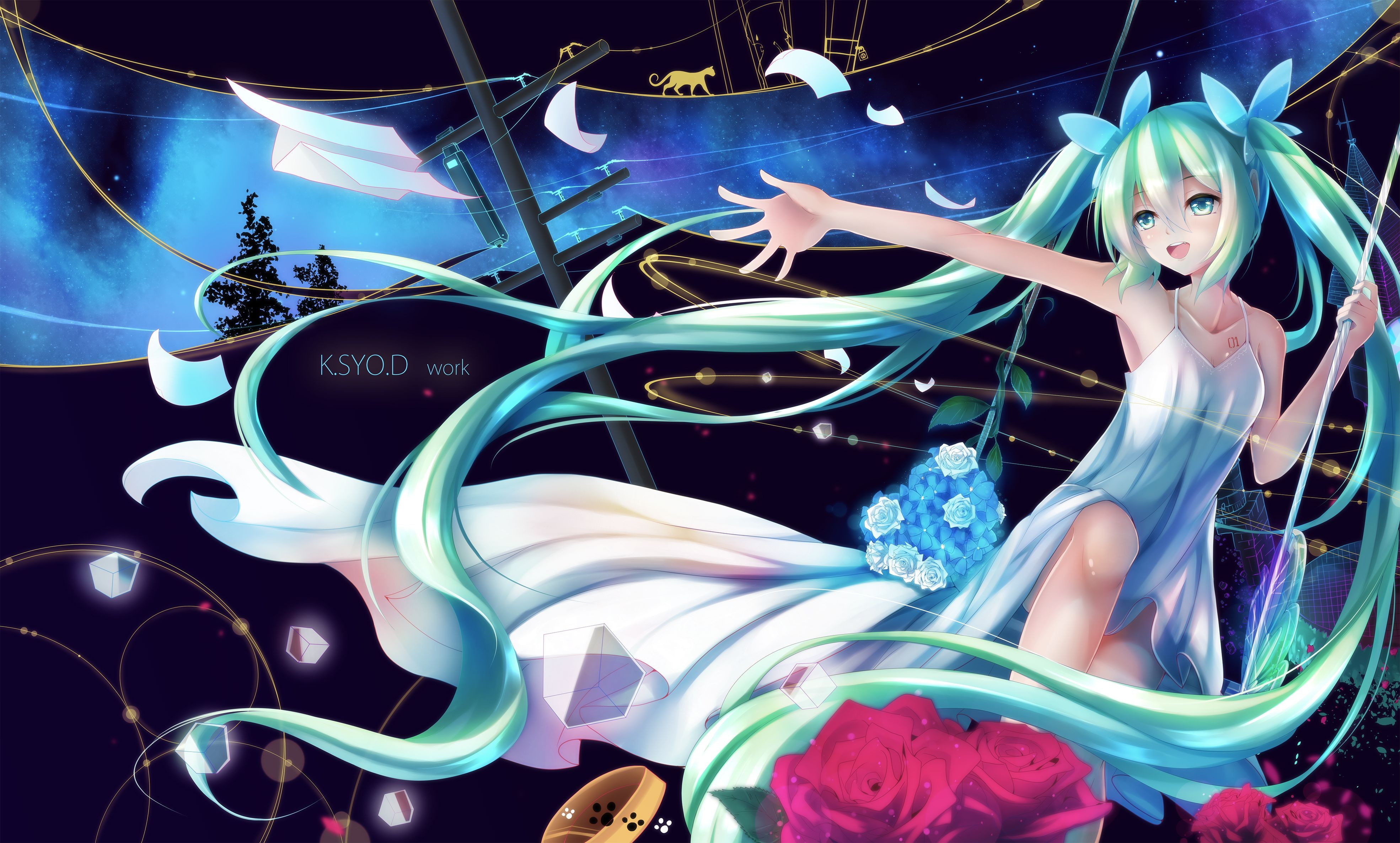 初音未来4K电脑壁纸