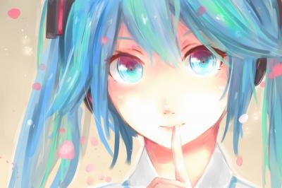 初音未来4K电脑壁纸-萌图百科