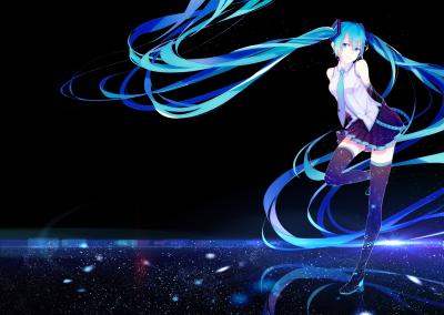 初音未来4K电脑壁纸-萌图百科