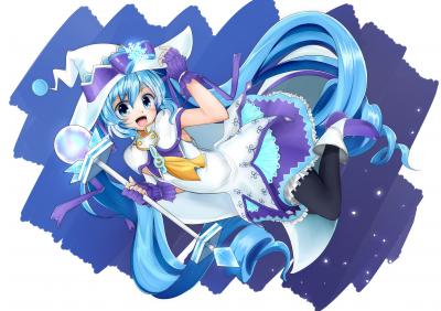 初音未来4K电脑壁纸-萌图百科