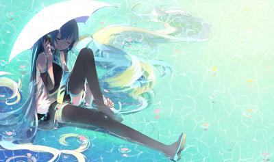 初音未来4K电脑壁纸-萌图百科