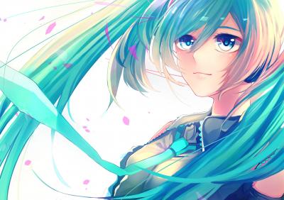 初音未来4K电脑壁纸-萌图百科