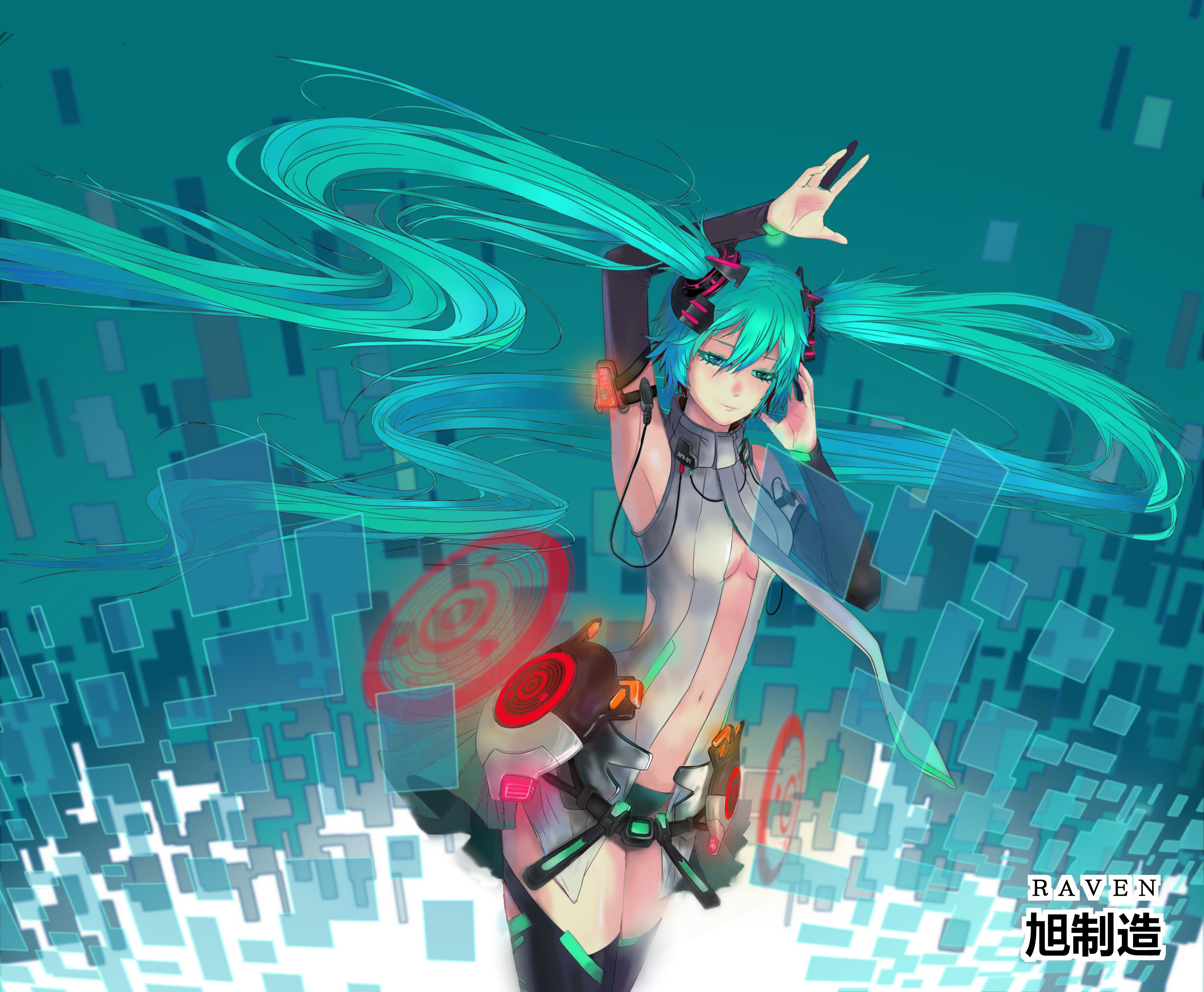 初音未来4K电脑壁纸