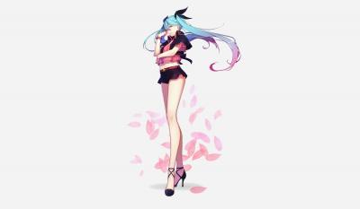 初音未来4K电脑壁纸-萌图百科