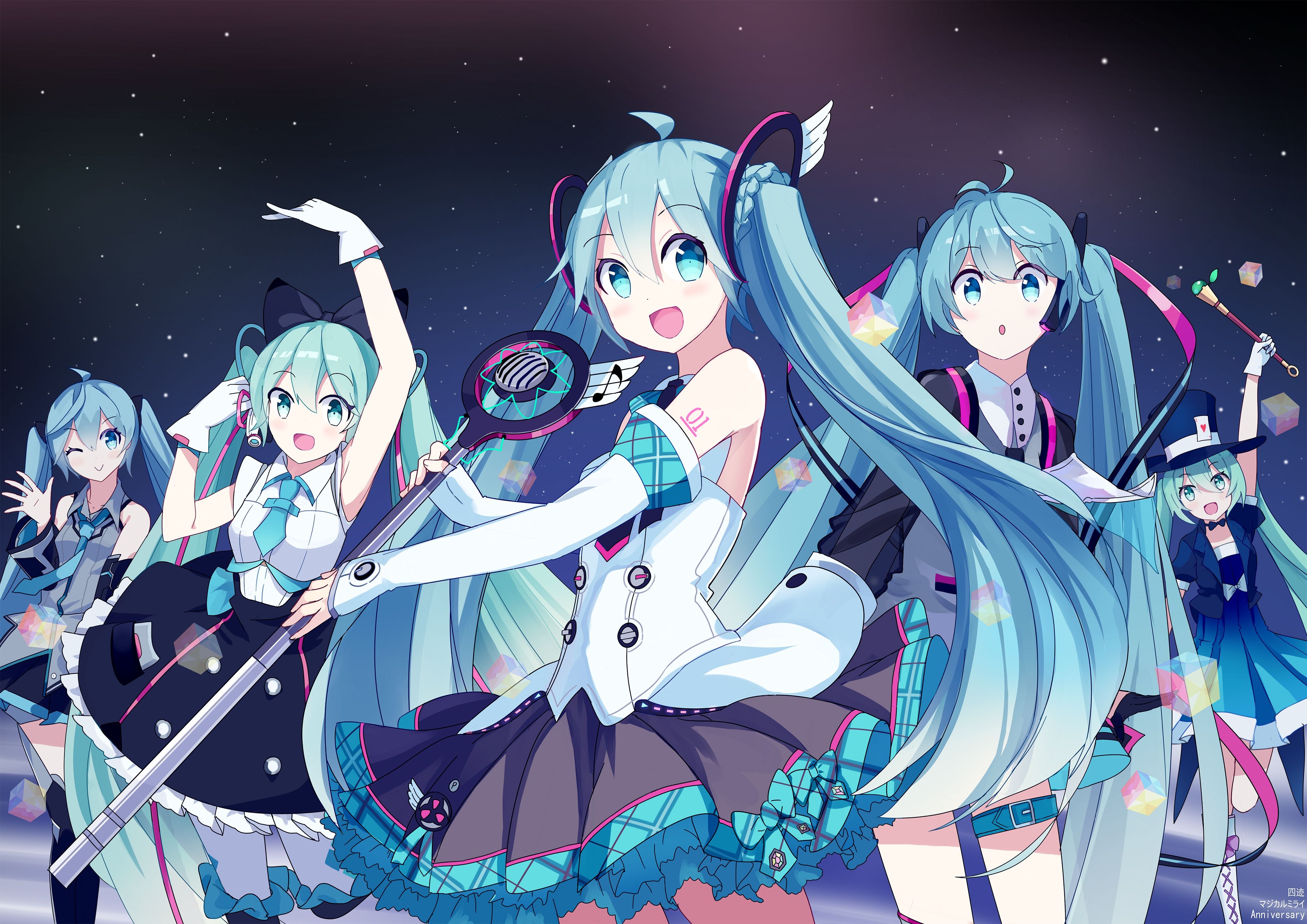初音未来4K电脑壁纸