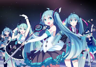 初音未来4K电脑壁纸-萌图百科