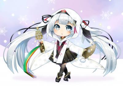 初音未来4K电脑壁纸-萌图百科