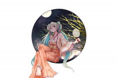 初音未来4K电脑壁纸-萌图百科