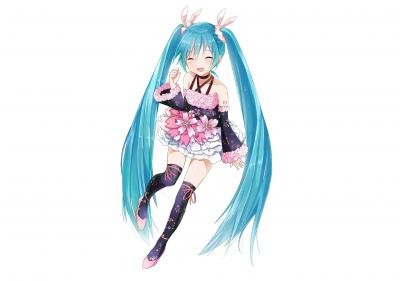初音未来4K电脑壁纸-萌图百科