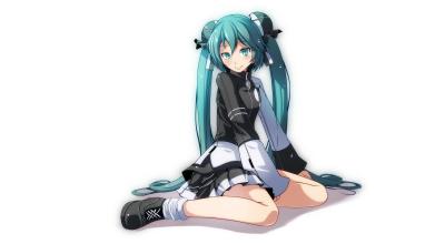 初音未来4K电脑壁纸-萌图百科