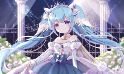 初音未来4K电脑壁纸-萌图百科
