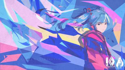 初音未来4K电脑壁纸-萌图百科