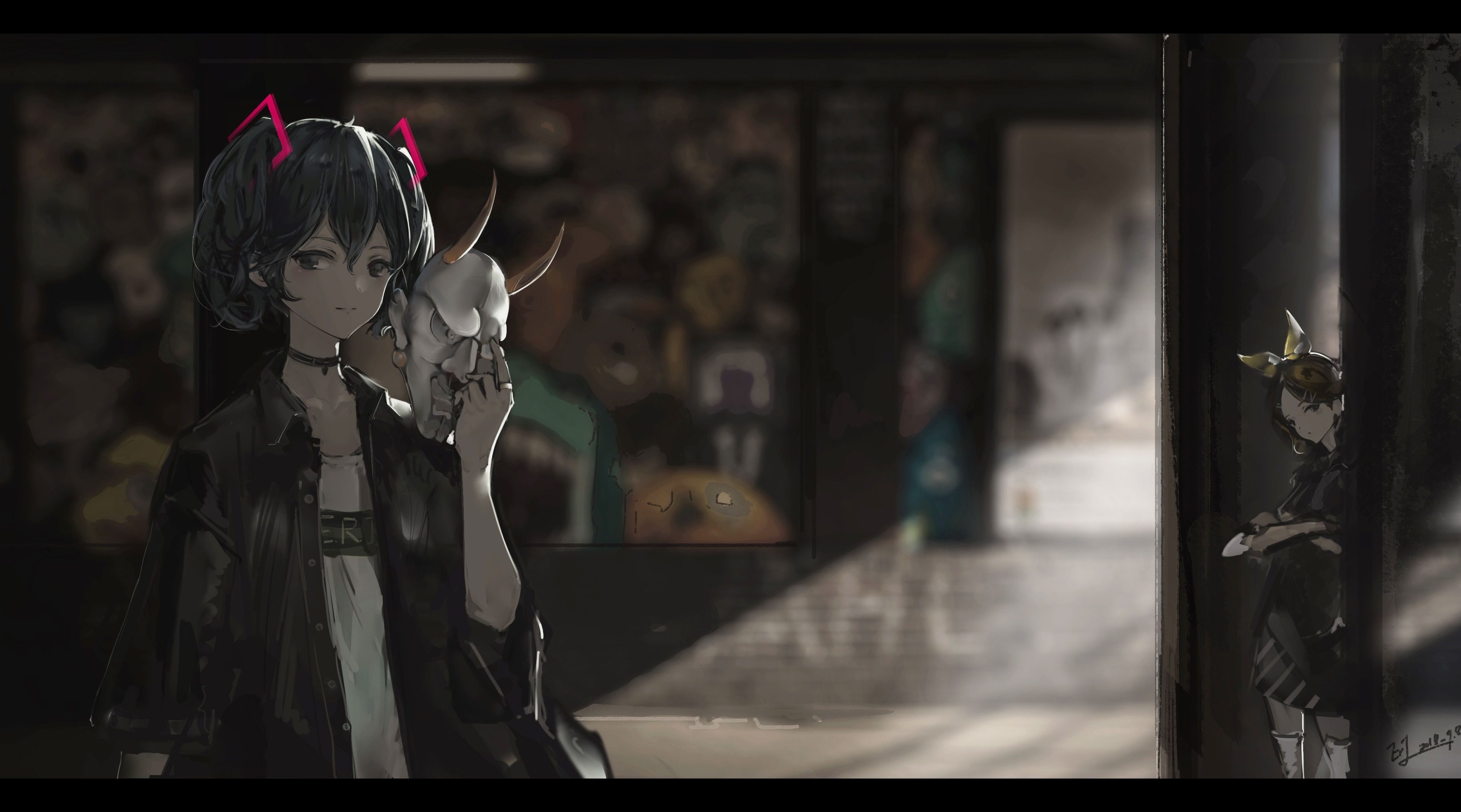 初音未来4K电脑壁纸-萌图百科