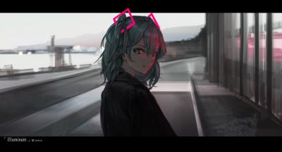 初音未来4K电脑壁纸-萌图百科