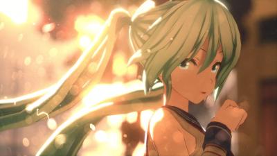 初音未来4K电脑壁纸-萌图百科