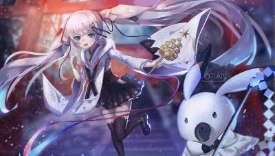 初音未来4K电脑壁纸-萌图百科