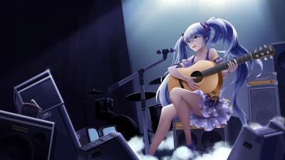 初音未来4K电脑壁纸-萌图百科