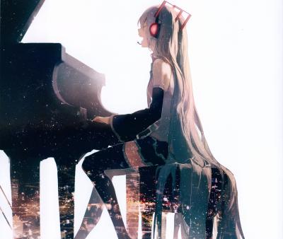 初音未来4K电脑壁纸-萌图百科