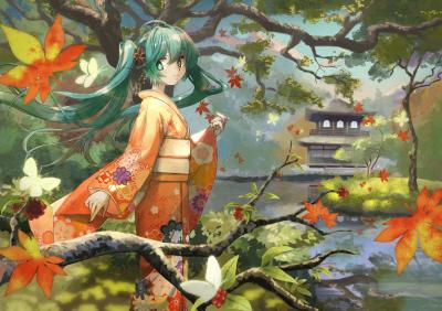 初音未来4K电脑壁纸-萌图百科