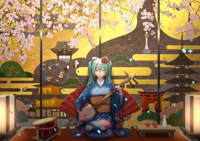 初音未来4K电脑壁纸-萌图百科