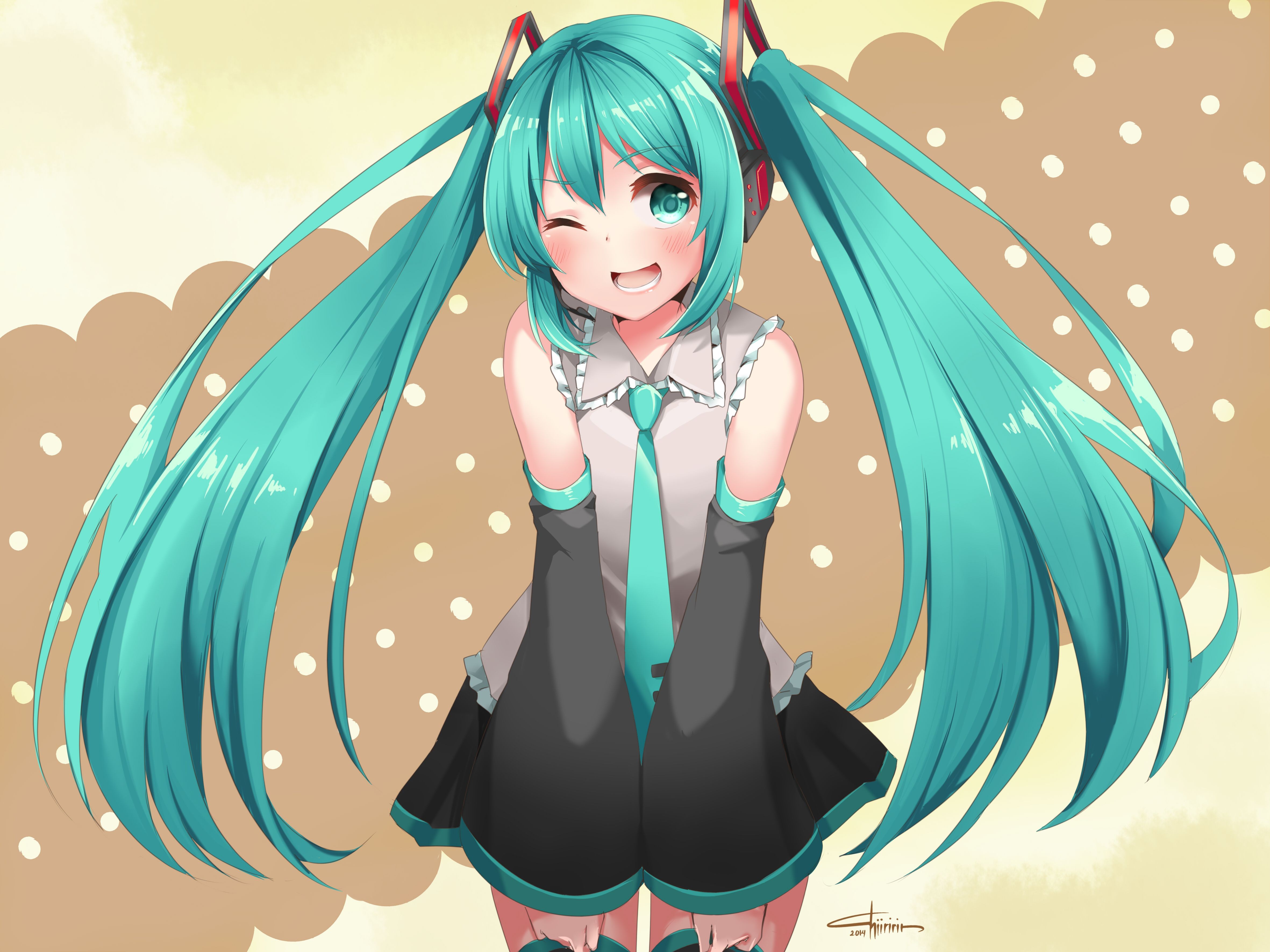 初音未来4K电脑壁纸
