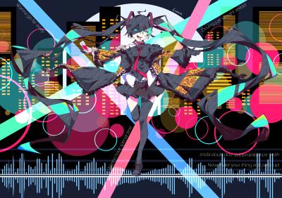 初音未来4K电脑壁纸-萌图百科