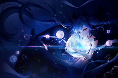 初音未来4K电脑壁纸-萌图百科