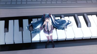 初音未来4K电脑壁纸-萌图百科