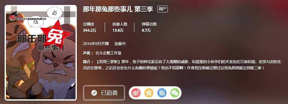 {国漫安利}那年那兔那些事儿-历史改编-月宅酱的博客