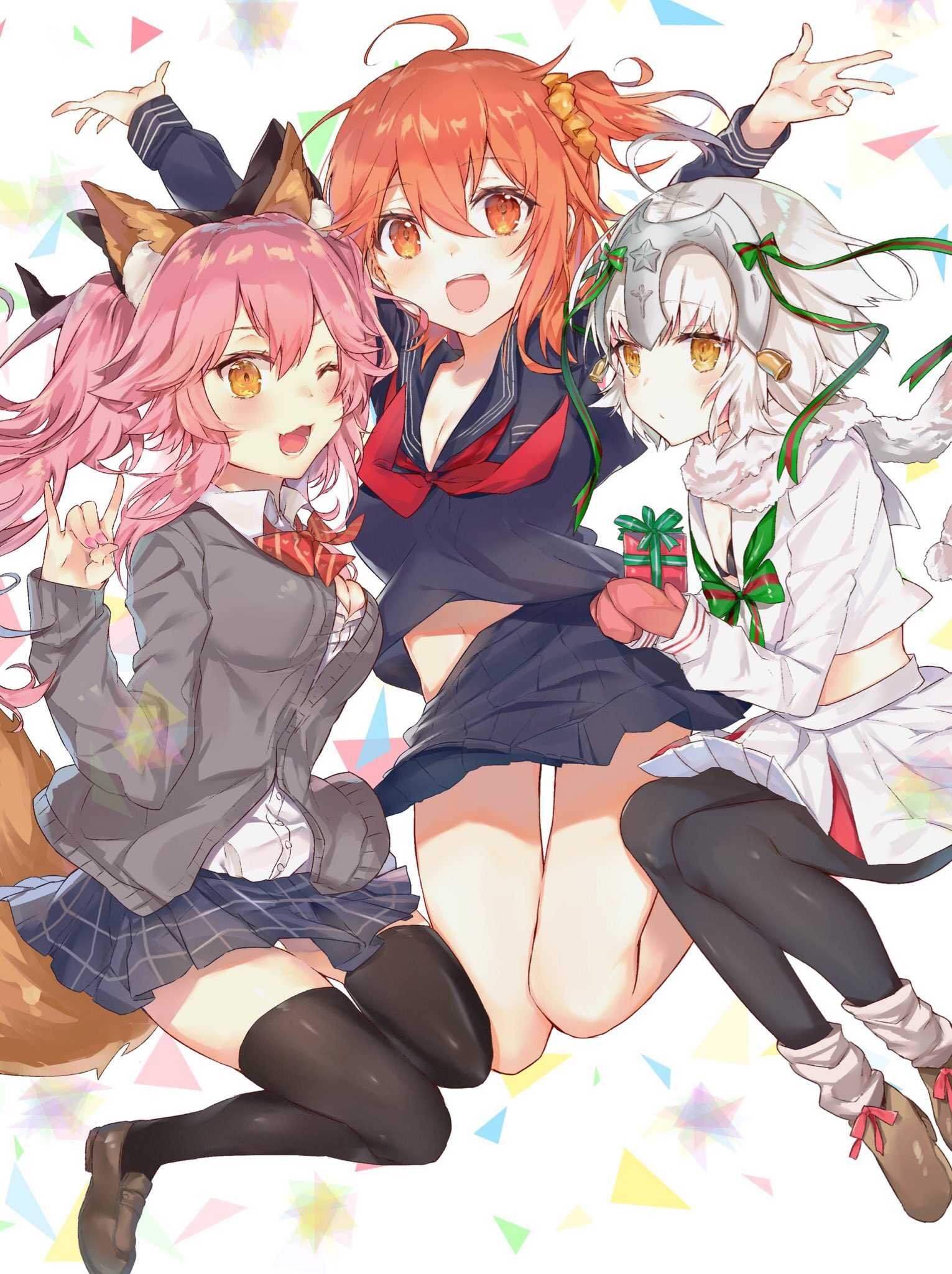カルデア制服三人娘id=66117316-月宅酱的相册
