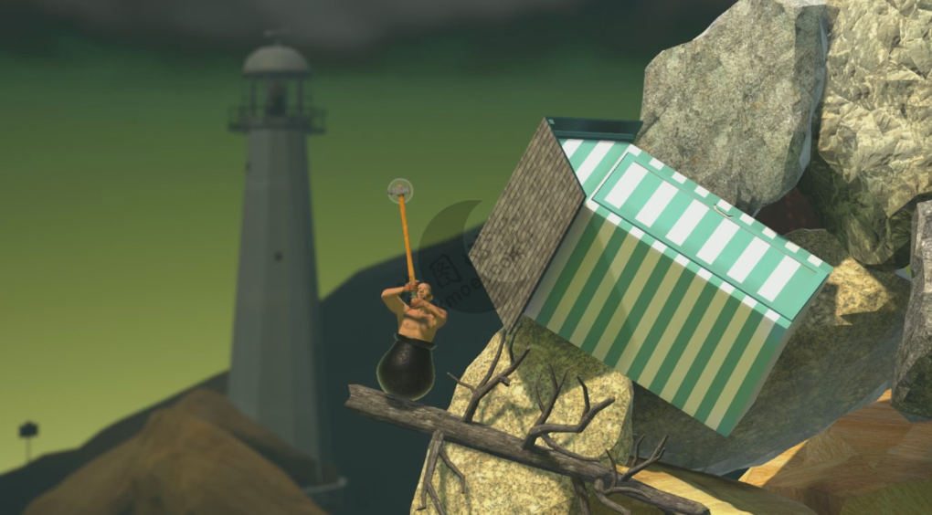 图片[3]-[游戏]Getting Over It火爆的“掘地求生”-月宅酱的博客