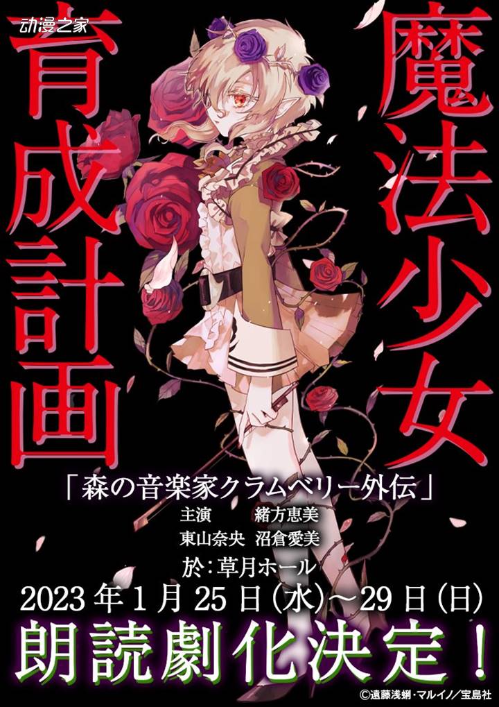 《魔法少女育成计划》朗读剧化决定！绪方惠美等人出演-壁次元