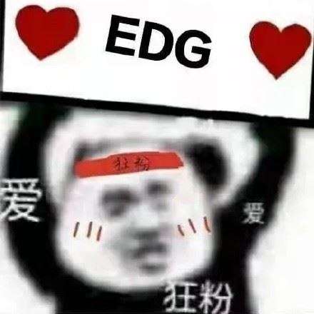 EDG冠军表情包-萌图百科