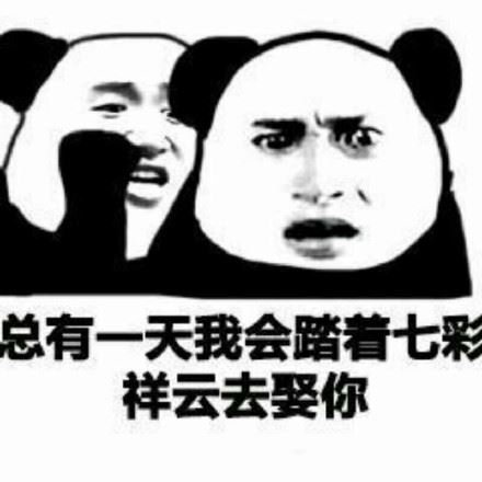 总有一天我会踏着七彩祥云去娶你。。。狗命-萌图百科