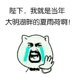 陛下，我就是当年大明湖畔的夏雨荷啊-萌图百科