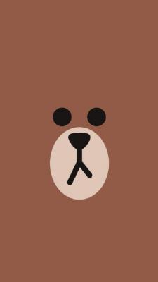 LINE FRIENDS 布朗熊 可妮兔 沙莉鸡 壁纸 ​-萌图百科