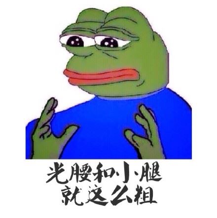 光腰和小腿就这么粗（Sad Frog）-壁次元