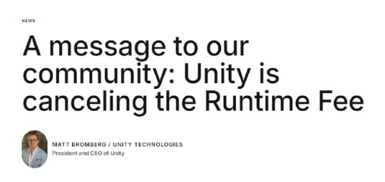 Unity宣布取消下载收费回归订阅制 玩家：瞎折腾！-萌图百科