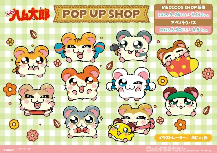 《哈姆太郎》快闪店来袭，限定周边等你抢！-萌图百科