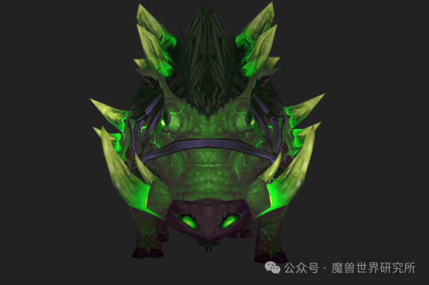魔兽世界：魔兽：第一次觉得猪当坐骑也那么帅！最帅邪能猪猪即将登陆商栈！-萌图百科