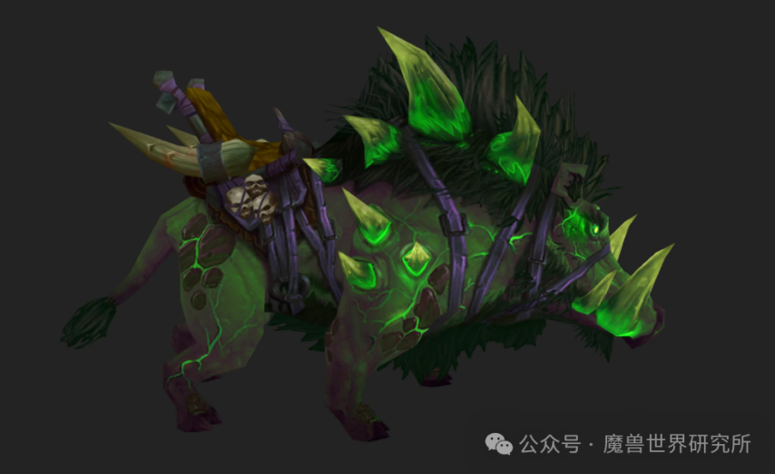 图片[2]-魔兽世界：魔兽：第一次觉得猪当坐骑也那么帅！最帅邪能猪猪即将登陆商栈！-萌图百科